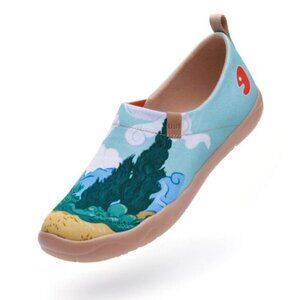 Van Gogh Wheatfield with Cypresses Toledo I Women's 9.5